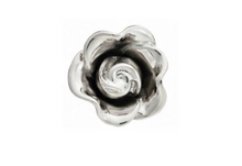 Load image into Gallery viewer, R P LAPEL PIN / SILVER ROSE DESIGN