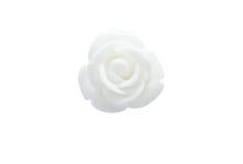 Load image into Gallery viewer, R P LAPEL PIN / WHITE ROSE DESIGN