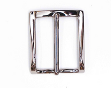 Load image into Gallery viewer, R P BELT BUCKLE / HAND MADE IN ITALY / GOLD / SILVER / MATT SILVER