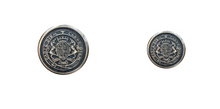Load image into Gallery viewer, R P BLAZER BUTTON SET / DOUBLE BREASTED / HAND MADE IN ENGLAND