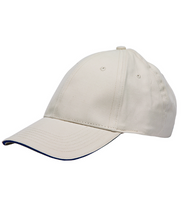 Load image into Gallery viewer, LUXE BASEBALL CAP / GOLF CAP / CONTRAST PIPING / WASHED COTTON / 9 COLORS