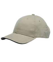 Load image into Gallery viewer, LUXE BASEBALL CAP / GOLF CAP / CONTRAST PIPING / WASHED COTTON / 9 COLORS