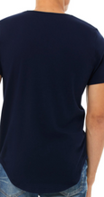 Load image into Gallery viewer, LUXE CURVED BOTTOM CREW NECK T-SHIRT SHORT SLEEVE JERSEY / 7 COLORS / S TO XX-L