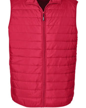 Load image into Gallery viewer, R P LUXE PUFFER VEST /  PACKABLE / WATER RESISTANT / 5 CUSTOM COLORS / S TO 5-XL
