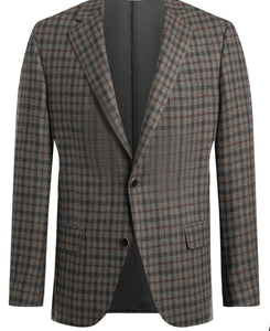 R P SPORTS JACKET / OLIVE CHECK / CLASSIC FIT / WOOL