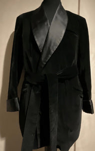 R P VELVET SMOKING JACKETS / ROBES / PAJAMAS / MEN / WOMEN / 15 ELEGANT COLORS / CUSTOM BESPOKE HAND MADE / FROM