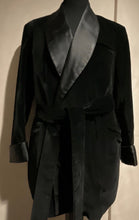 Load image into Gallery viewer, R P VELVET SMOKING JACKETS / ROBES / PAJAMAS / MEN / WOMEN / 15 ELEGANT COLORS / CUSTOM BESPOKE HAND MADE
