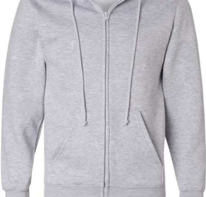 R P SPORT LUXE FULL ZIP HOODIE FLEECE / 10 CUSTOM COLORS / MADE IN CALIFORNIA / S TO 4-XL