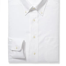 Load image into Gallery viewer, R P SHIRT / CLASSIC BUTTON DOWN FINE PINPOINT 80&#39;S 2-PLY / WHITE / MONOGRAMS
