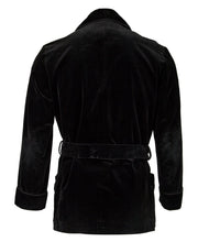 Load image into Gallery viewer, R P VELVET SMOKING JACKETS / ROBES / PAJAMAS / MEN / WOMEN / 15 ELEGANT COLORS / CUSTOM BESPOKE HAND MADE
