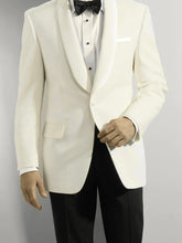 Load image into Gallery viewer, R P IVORY DINNER JACKET / SHAWL LAPEL / WOOL BLEND / 35 TO 48 / REG / SHORT / LONG
