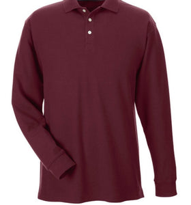 R P POLO LUXURY PIQUE JERSEY / LONG SLEEVES / 100% COTTON / 10 COLORS / S TO 4-XL