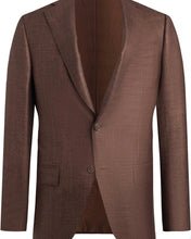 Load image into Gallery viewer, R P SPORTS JACKET / LORO PIANA / RUST / CLASSIC FIT / SILK &amp; CASHMERE
