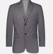 Load image into Gallery viewer, R P SUIT / DOUBLE BREASTED / BLACK / DEEP FRENCH BLUE / MEDIUM GREY / CLASSIC FIT / MICROFIBER / 36 TO 54 / REG / LONG / SHORT
