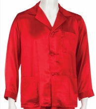 Load image into Gallery viewer, R P DESIGNS / SILK PAJAMAS / ROBES / SMOKING JACKETS / HAND MADE / 100 COLORS / MEN / WOMEN / CHILDREN
