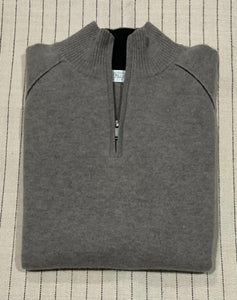 R P LUXURY 100% CASHMERE SWEATER / 1/4 ZIP / 20 COLORS / S TO XXL