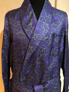 R P ROBES / PAJAMAS / SMOKING JACKETS / MEN / WOMEN / SILK / WOOL / JACQUARD /   25 LUXURY FABRICS / CUSTOM BESPOKE HAND MADE / FROM