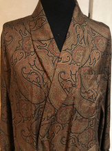 Load image into Gallery viewer, R P ROBES / PAJAMAS / SMOKING JACKETS / MEN / WOMEN / SILK / WOOL / JACQUARD /   25 LUXURY FABRICS / CUSTOM BESPOKE HAND MADE
