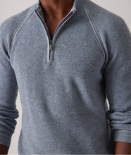 Load image into Gallery viewer, R P 100% CASHMERE LUXURY SWEATER / 1/4 ZIP MOCK NECK / RIB KNIT / S TO XXL
