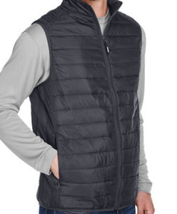 R P LUXE PUFFER VEST /  PACKABLE / WATER RESISTANT / 5 CUSTOM COLORS / S TO 5-XL