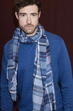 Load image into Gallery viewer, R P SCARF / FINE CASHMERE &amp; SILK LIGHTWEIGHT / MADE IN ENGLAND / MEN / WOMEN
