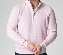 Load image into Gallery viewer, R P LUXURY ZIP RIB SWEATER / 100% PURE COTTON / 5 CUSTOM COLORS / S TO XXL
