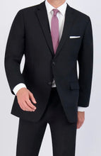 Load image into Gallery viewer, R P SPORTS JACKET BLAZER / CLASSIC FIT / NAVY &amp; BLACK / 100% WOOL / 36 TO 54 / REG / LONG / SHORT
