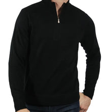 Load image into Gallery viewer, R P 100% CASHMERE LUXURY SWEATER / 1/4 ZIP MOCK NECK / 16 COLORS / S TO XXL
