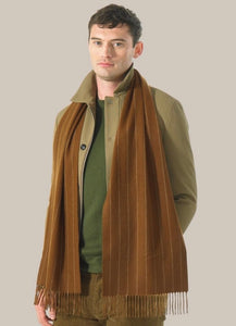 R P SCARF / PURE CASHMERE / MADE IN ENGLAND / MEN / WOMEN