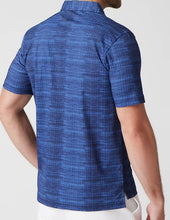 Load image into Gallery viewer, R P LUXURY POLO SHIRT / BLUE TEXTURE / PURE COTTON / 2 COLORS / S TO XXL
