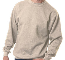 Load image into Gallery viewer, LUXE CREWNECK PULLOVER FLEECE / 19 CUSTOM COLORS / MADE IN CALIFORNIA / S TO 4-XL
