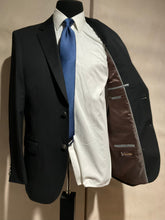 Load image into Gallery viewer, R P SPORTS JACKET BLAZER / CLASSIC FIT / NAVY &amp; BLACK / 100% WOOL / 36 TO 54 / REG / LONG / SHORT
