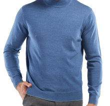 Load image into Gallery viewer, R P LUXURY MOCK NECK SWEATER / EXTRA FINE MERINO / 10 COLORS / S TO XXL
