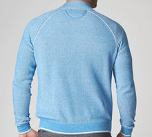 Load image into Gallery viewer, R P LUXURY ZIP RIB SWEATER / 100% PURE COTTON / 5 CUSTOM COLORS / S TO XXL
