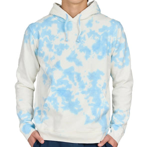LUXE HOODIE PULLOVER FLEECE / HAND TIE DYE / 4 CUSTOM COLOR DESIGNS /  MADE IN CALIFORNIA / XS TO XXX-L