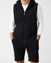 Load image into Gallery viewer, R P LUXURY VEST FULL ZIP HOODIE / PERFORMANCE COTTON BLEND / 4 COLORS / S TO XXL
