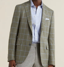 Load image into Gallery viewer, R P SPORTS JACKET / OLIVE / LORO PIANA WOOL SILK LINEN / CONTEMPORARY FIT
