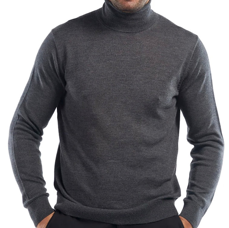 R P LUXURY TURTLENECK SWEATER / EXTRA FINE MERINO / 4 COLORS / S TO XXL