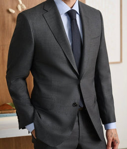 R P SUIT / PINDOT / GREY / CHARCOAL / CONTEMPORARY FIT