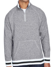 Load image into Gallery viewer, R P LUXE 1/4 ZIP PULLOVER / STRIPE TRIM / UNISEX / 9 COLORS / S TO 3-XL
