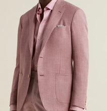 Load image into Gallery viewer, R P SPORTS JACKET / SOFT JACKET / ROSE / WOOL SILK LINEN / CLASSIC FIT
