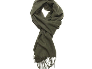 R P SCARF / PURE CASHMERE FEATHERWEIGHT / MADE IN ENGLAND / 10 COLORS / MEN / WOMEN