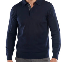 Load image into Gallery viewer, R P LUXURY POLO SWEATER / EXTRA FINE MERINO / 9 COLORS / S TO XXL
