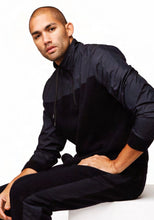 Load image into Gallery viewer, LUXURY HYBRID QUARTER ZIP / CASHMERE &amp; WOOL / NAVY / S TO XXL
