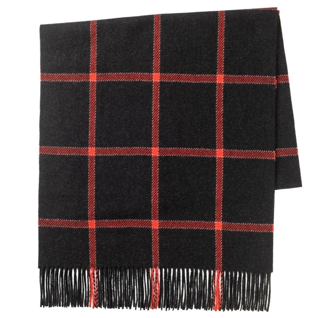 R P SCARF / PURE CASHMERE / MADE IN ENGLAND / EXTRA WIDE / MEN / WOMEN