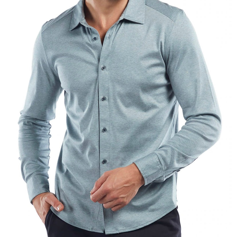 R P LUXURY JERSEY SHIRT / PURE COTTON / 13 COLORS / S TO XXL
