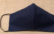 Load image into Gallery viewer, NAVY BLUE LUXURY STRETCH COTTON / FILTER POCKET
