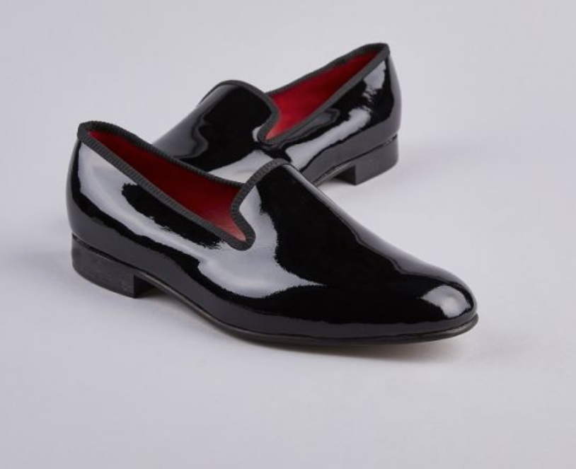ENGLISH SHOES / BLACK PATENT LEATHER / SIZE 6 TO 13
