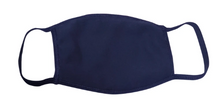 Load image into Gallery viewer, $13.33 EACH / 3 PACK / NAVY BLUE / 15 COLORS / 100% COTTON / 3 LAYERS
