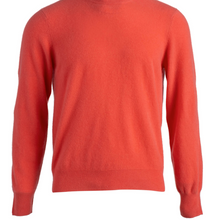 Load image into Gallery viewer, MENS CREW NECK 100% CASHMERE LUXURY SWEATER / 20 COLORS
